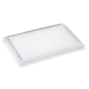 384-well PCR plate, A24 single notch, white