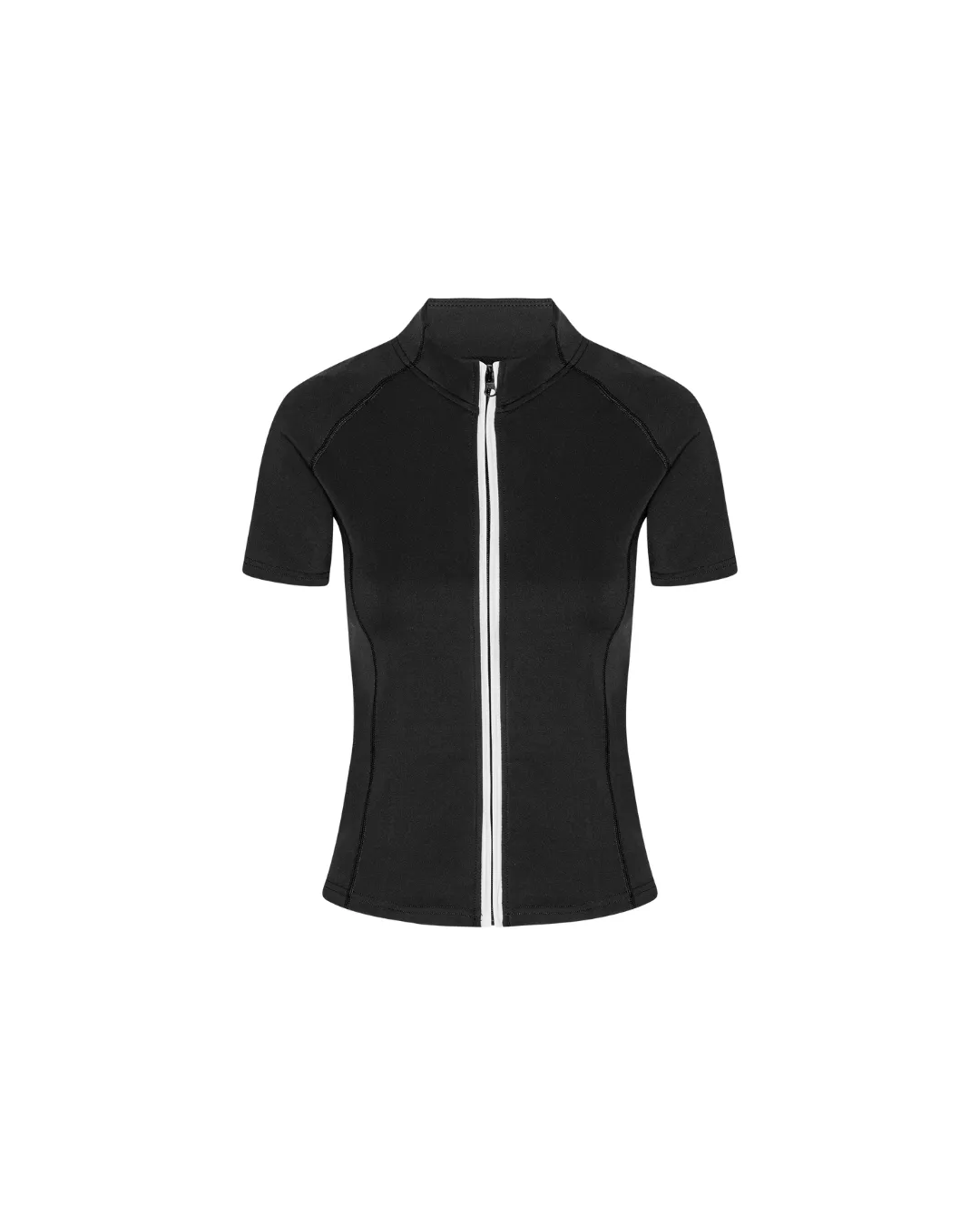 Active Short Sleeve Blouse - Black