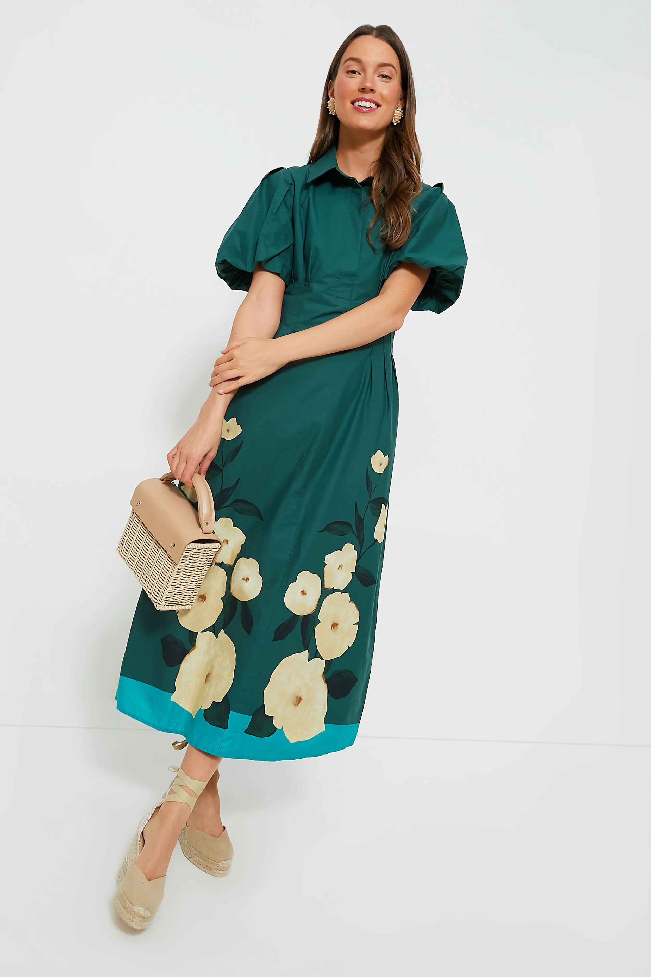 Aegean Blossoms Delaney Dress