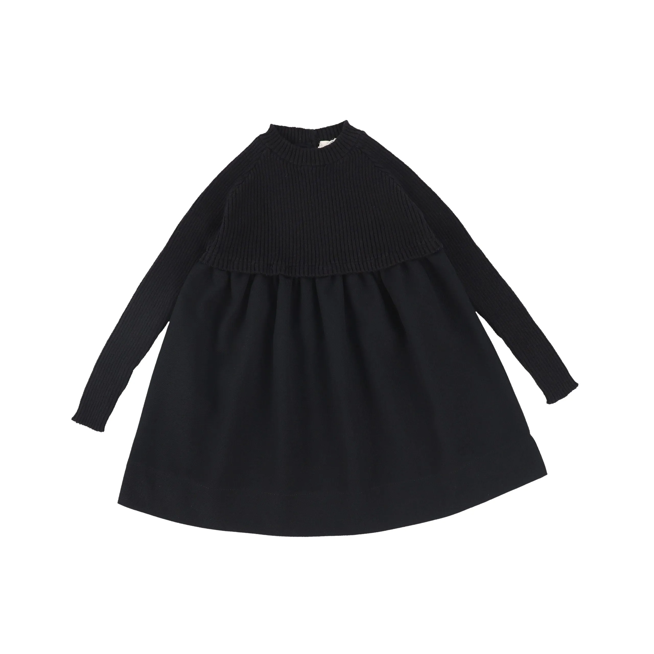 ANALOGIE BLACK KNIT DRESS