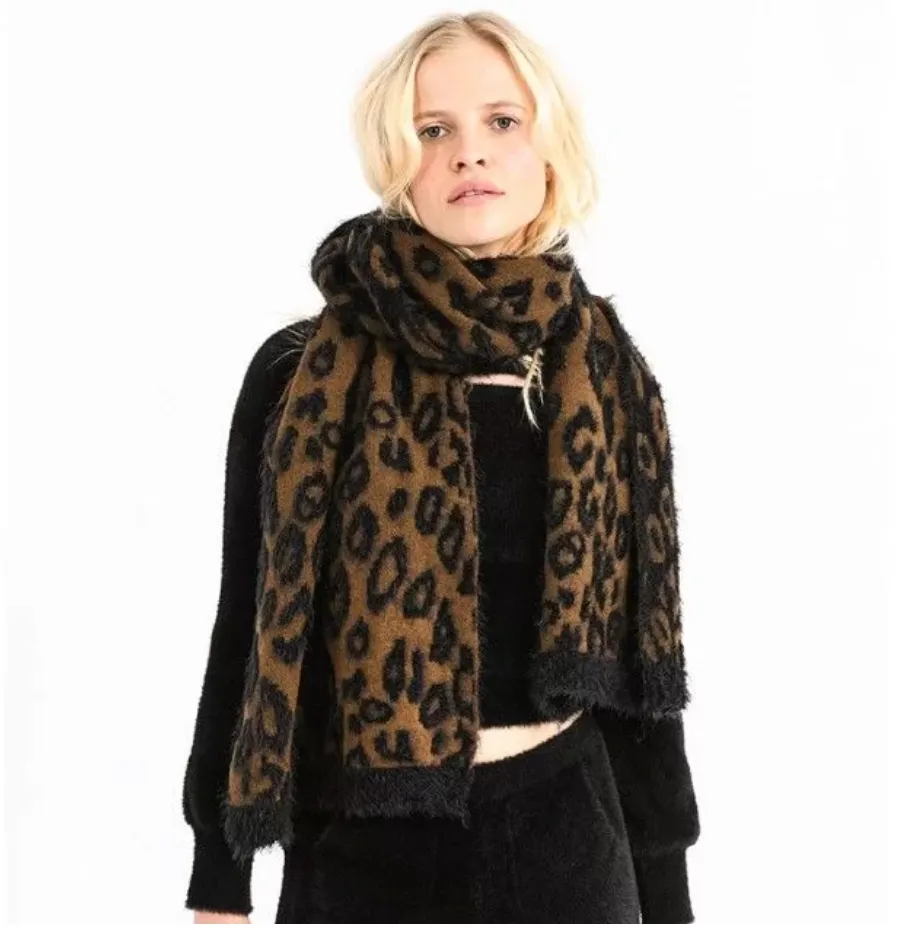 Animal Print Scarf