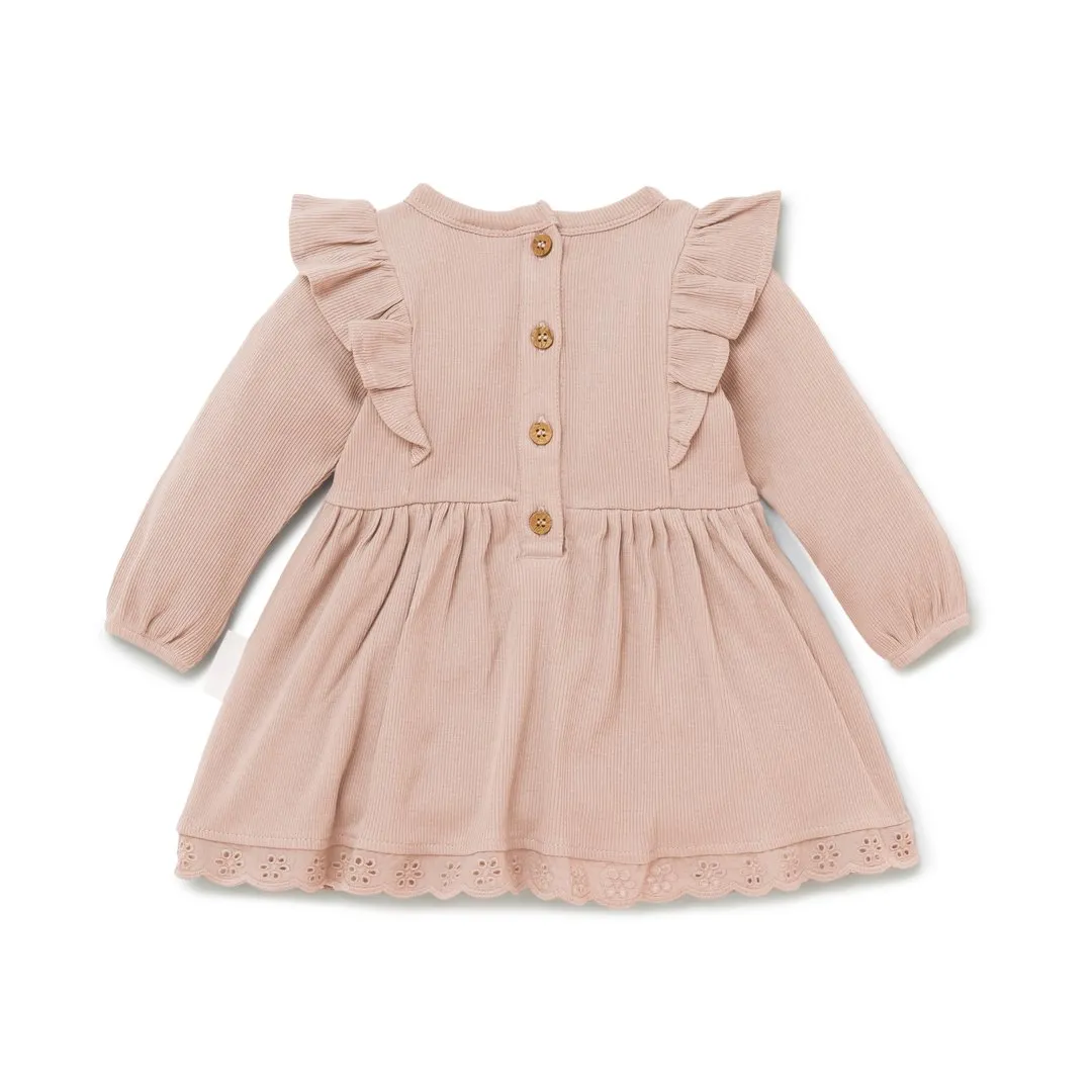 Aster & Oak | Cameo Rose Ruffle Dress