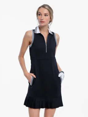 Aubrey Golf Dress - Black/White