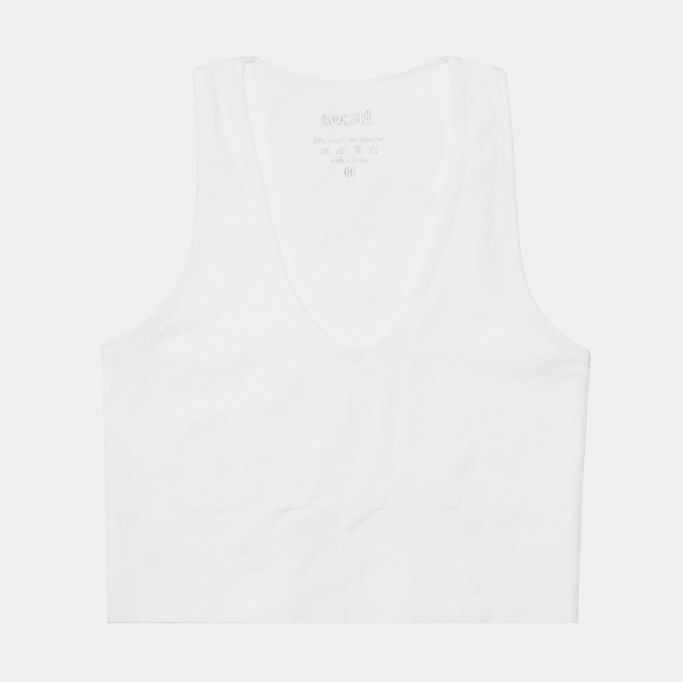 Avery Tank Top Womens Top (White)