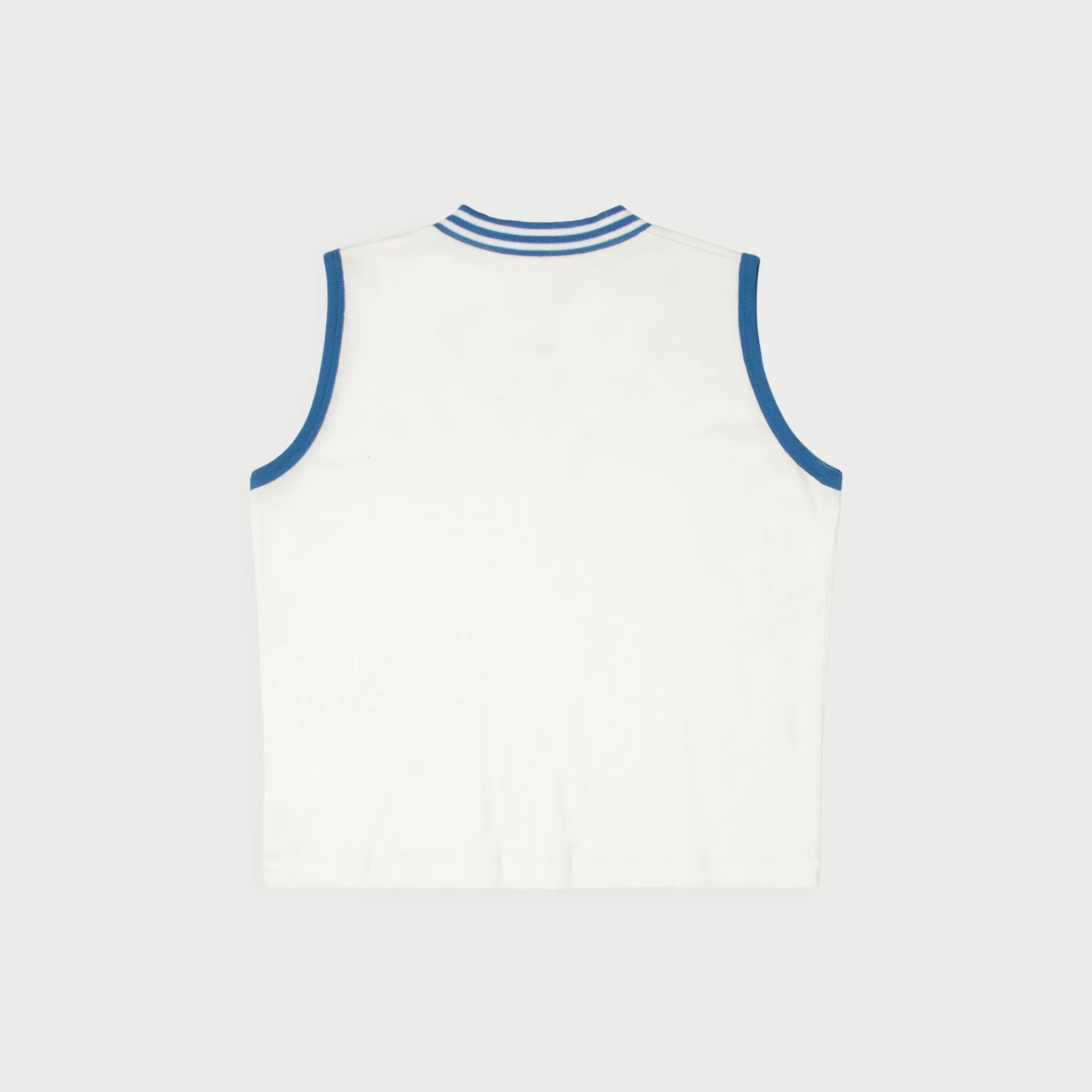 Baby V-Neck Tank Top (White)