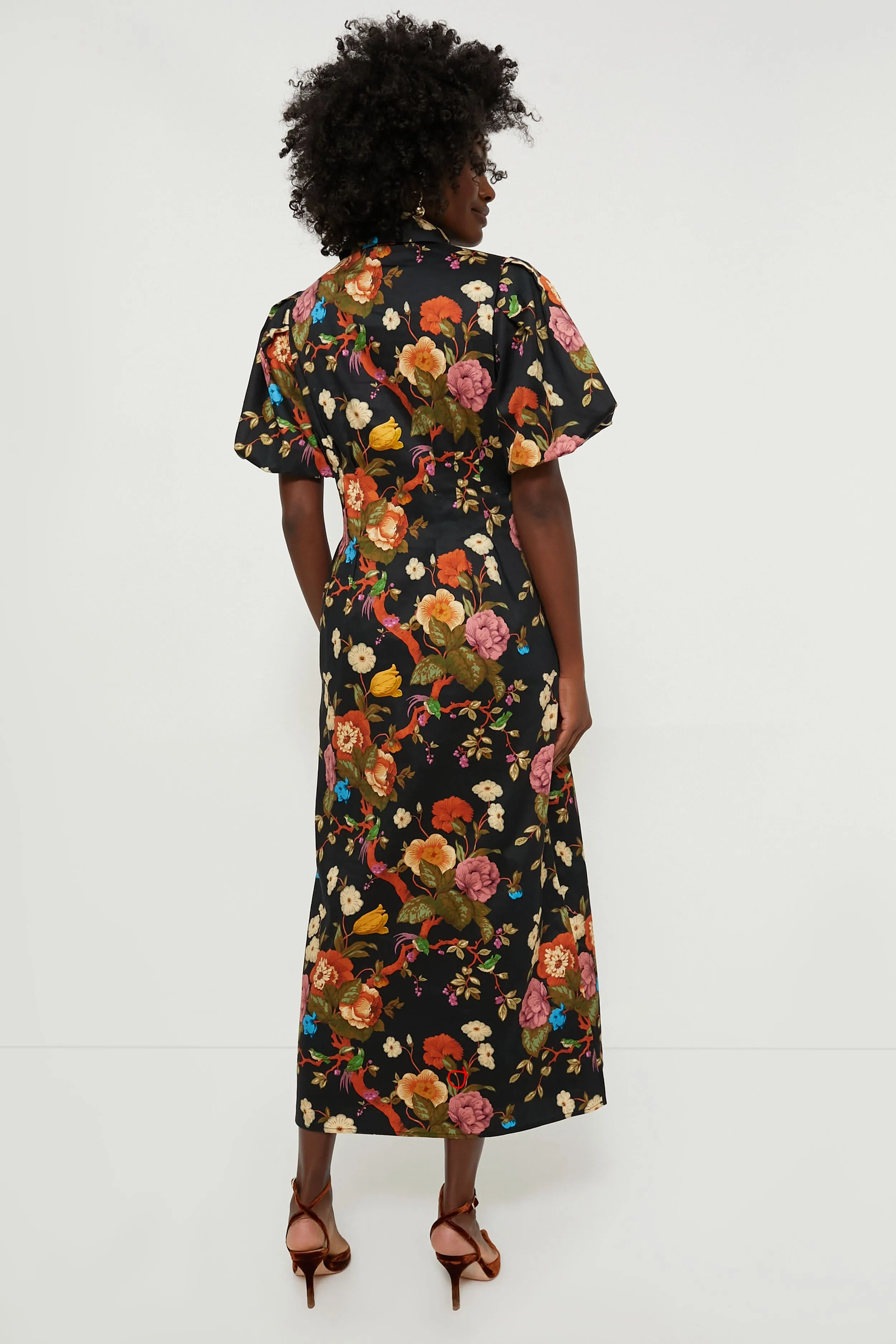 Baroque Floral Delaney Dress