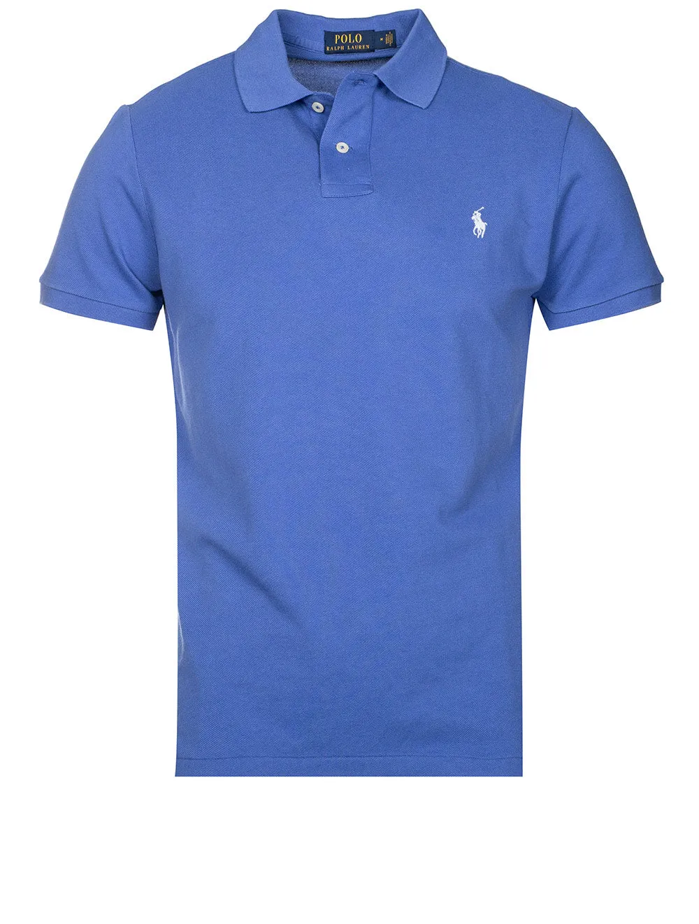 Basic Mesh Polo Blue