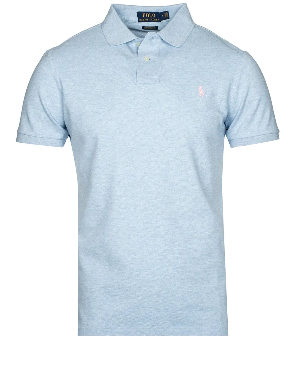 Basic Mesh Polo Elite Blue Heather