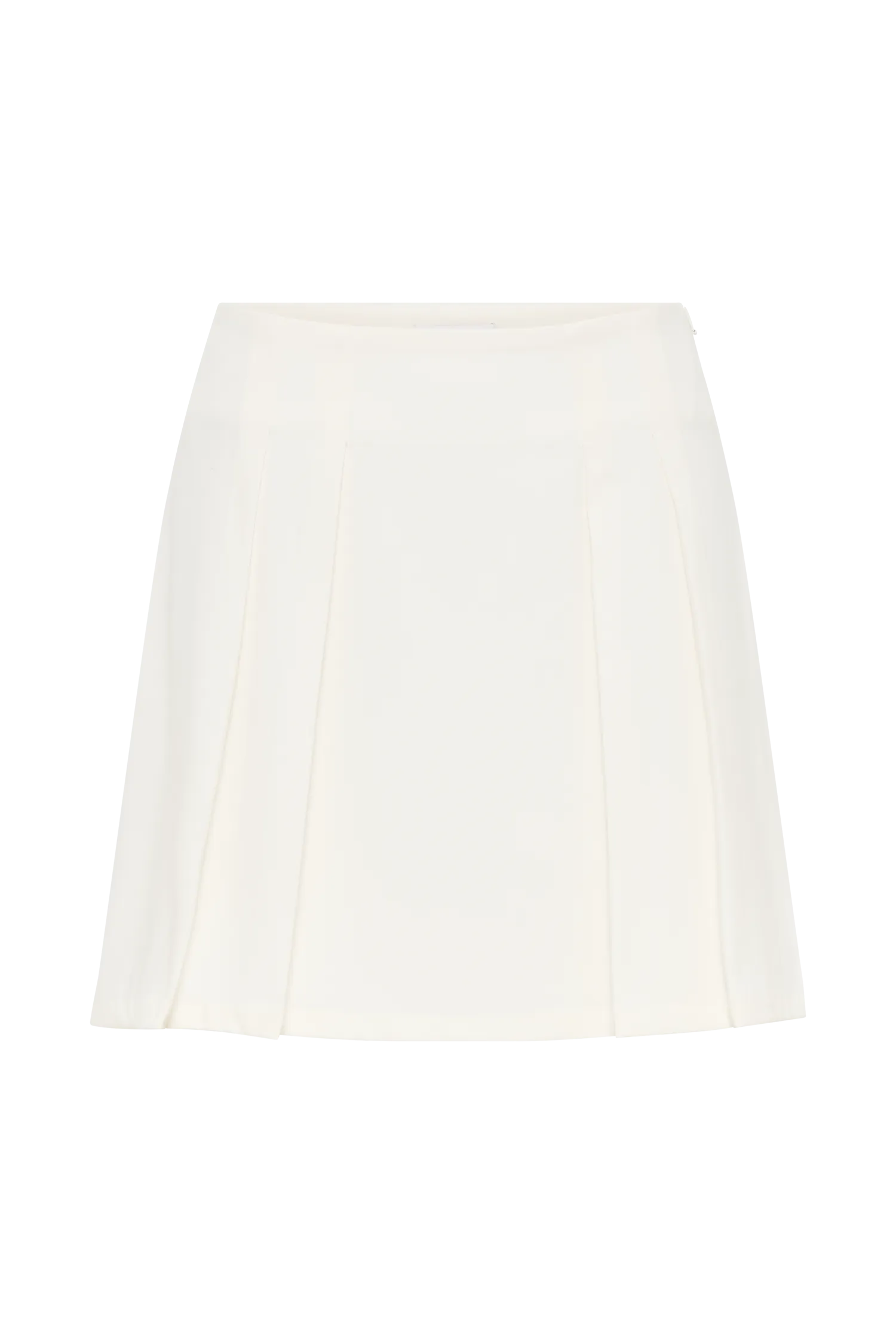 Berkley Suiting Mini Skirt - Ivory