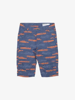 Car Print Kids Shorts