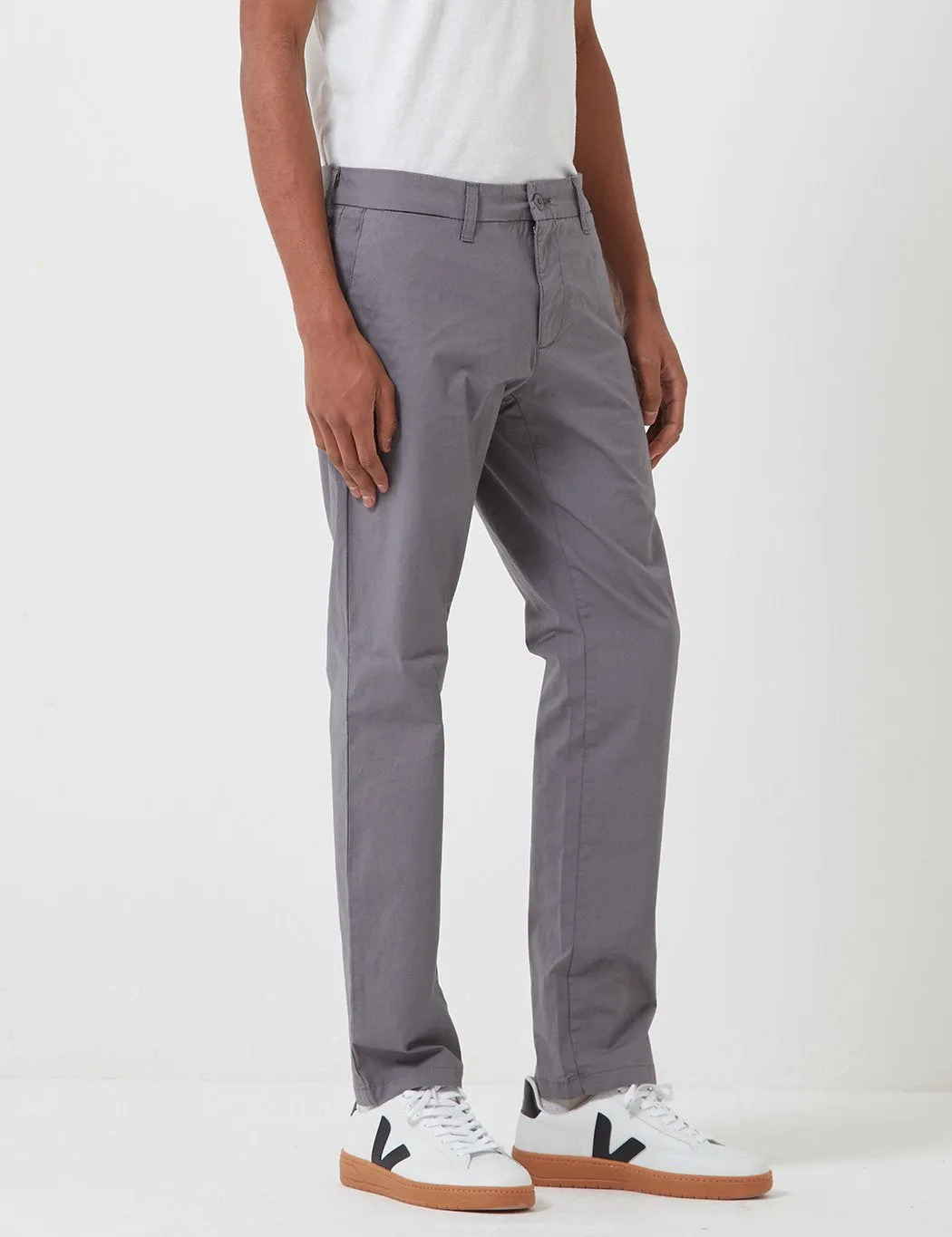 Carhartt-WIP Sid Pant Chino (Stretch Poplin) - Shiver Rinsed