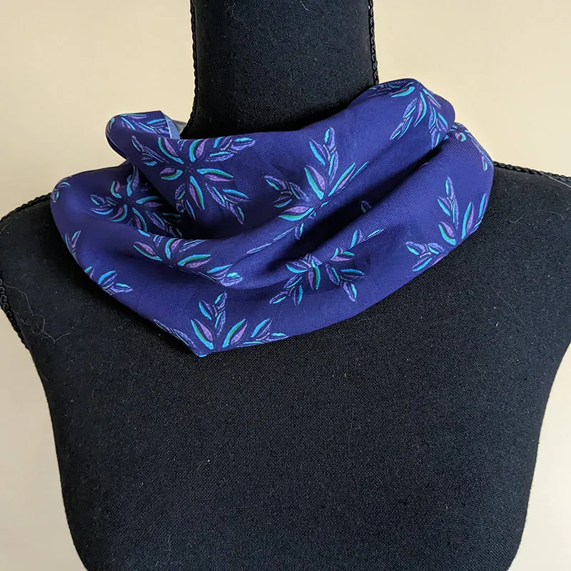 Chiffon Scarf - Winter Night