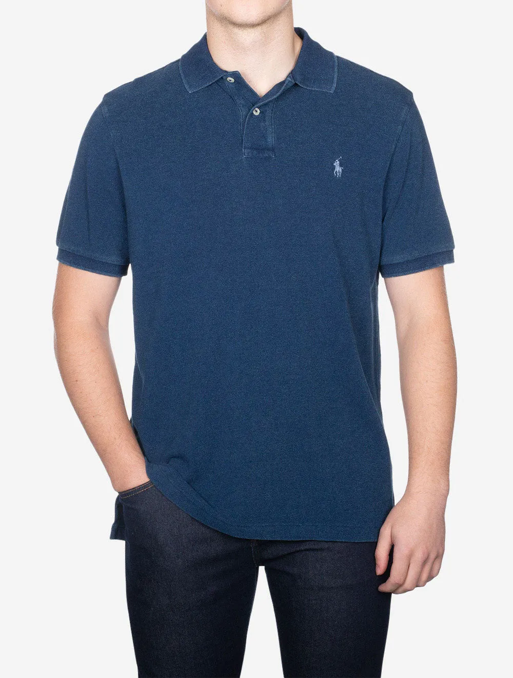 Classic Fit Polo Dark Indigo