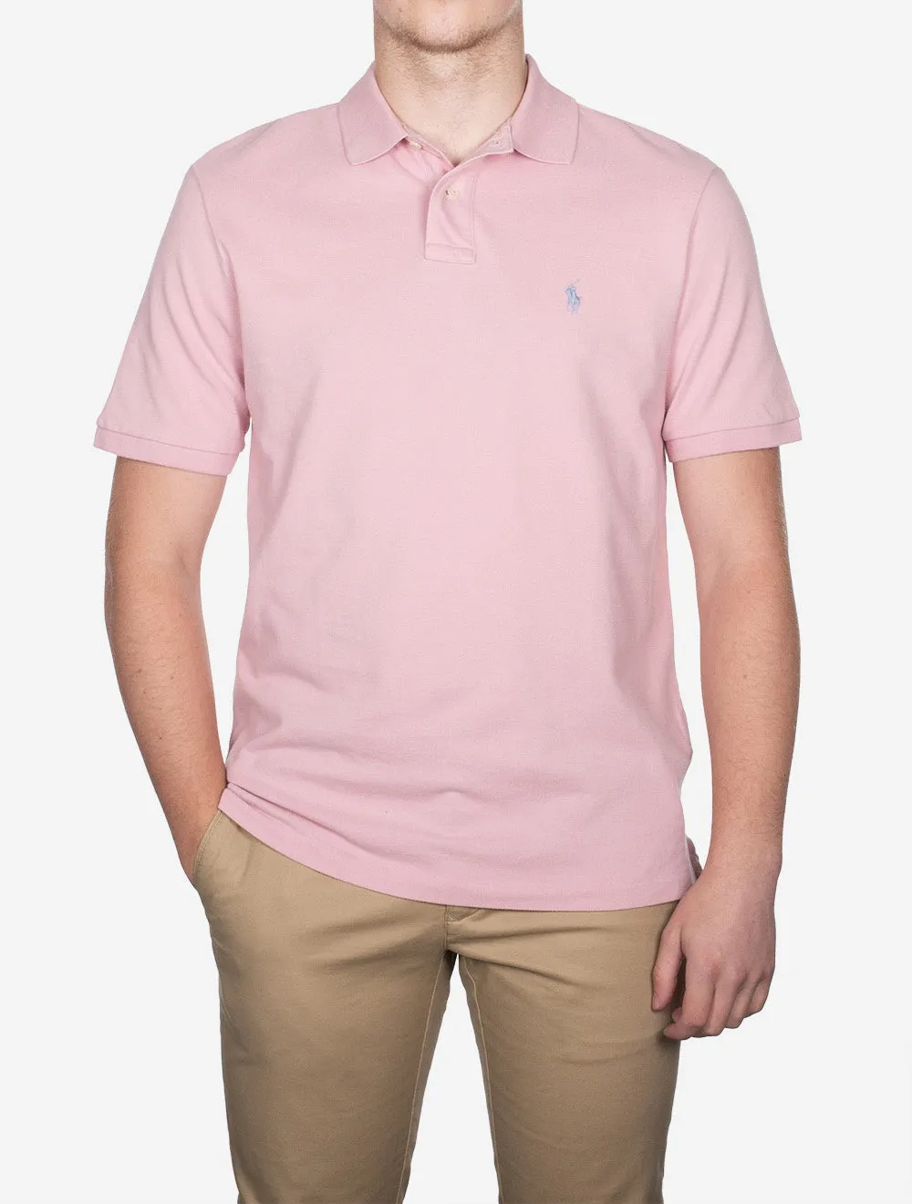 Classic Fit Polo Pink