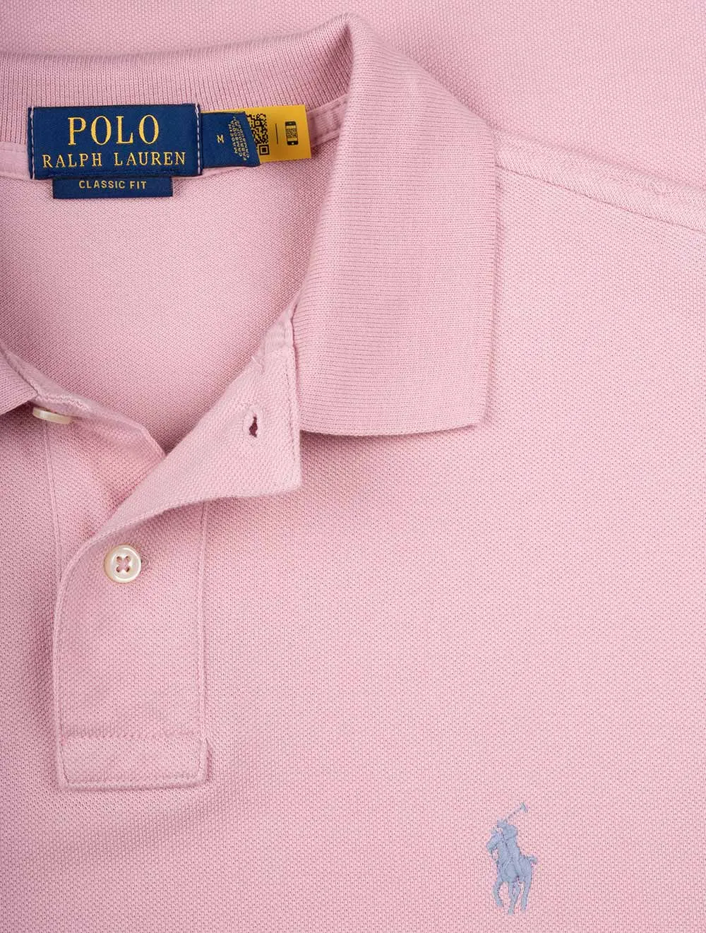 Classic Fit Polo Pink