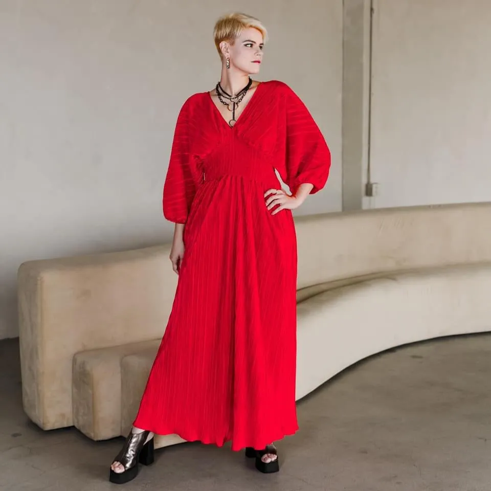 Colla Voce Dress "Red"