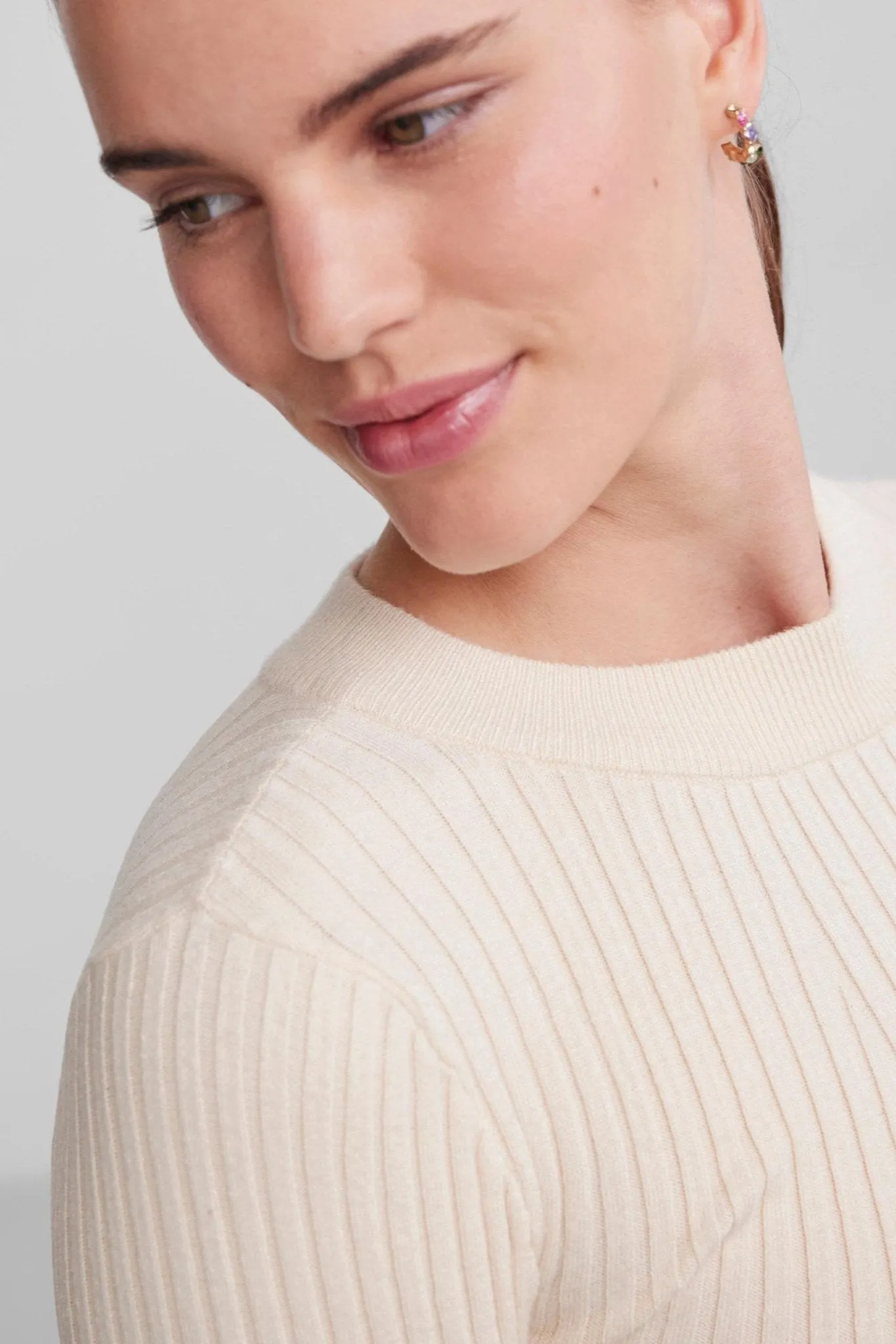 Crista Knit Top - Birch