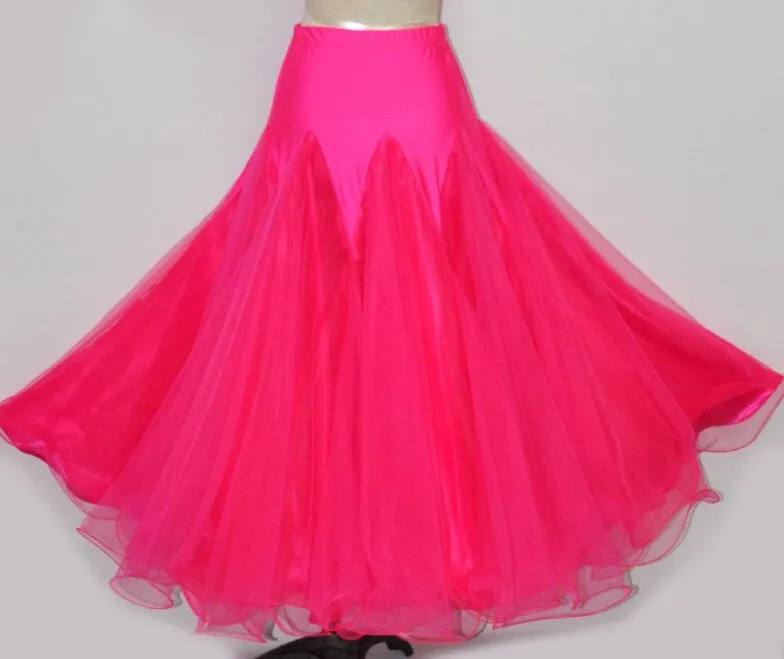 Custom Size Ballroom Smooth, Standard, Flamenco Dance Skirt