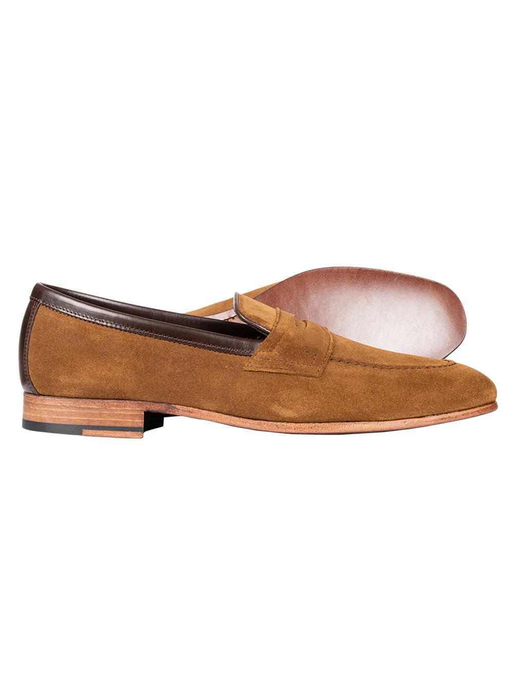 Darwin Suede Loafers Tan