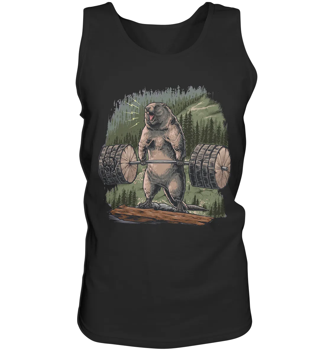 Deadlifting Marmot Tank (EU)