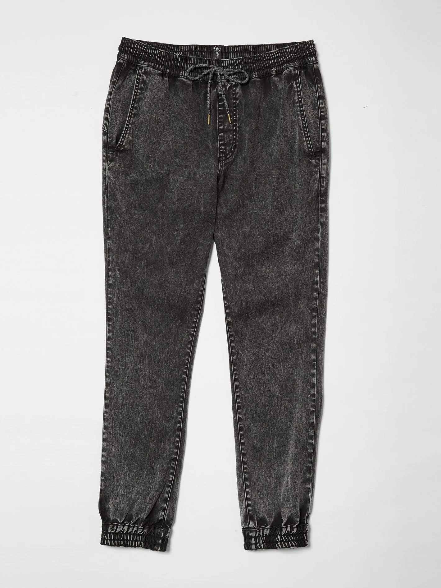 Denim Jogger Pant - Black