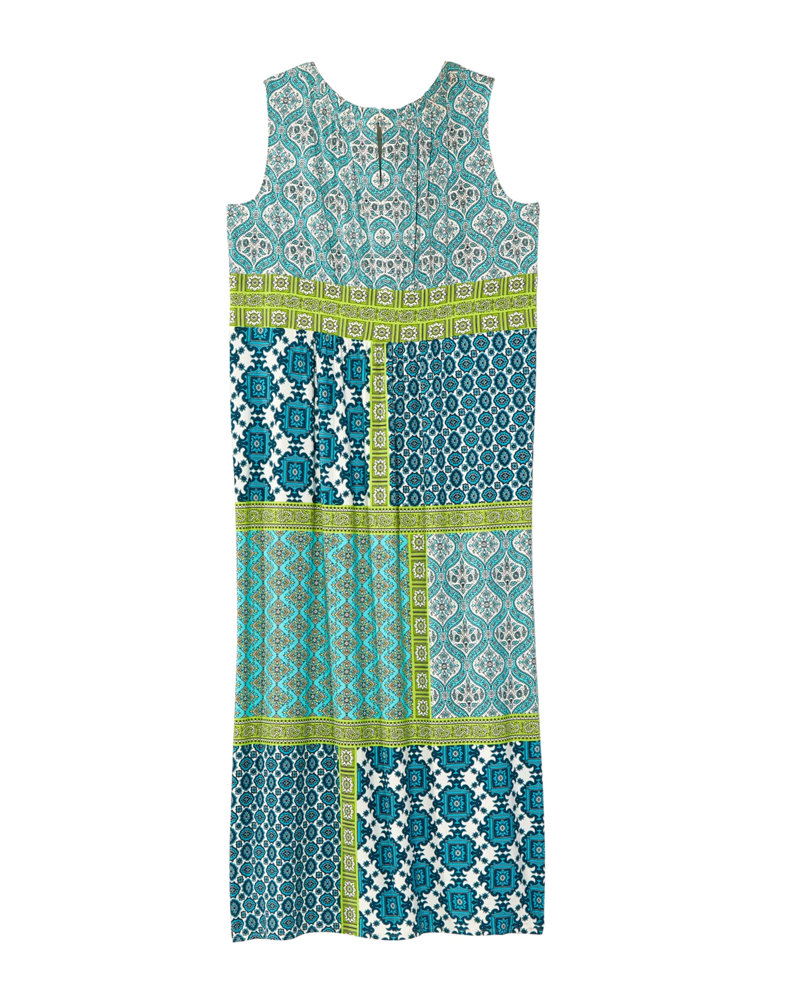 Duncan Town Maxi | Azure Blue / Kelly Green