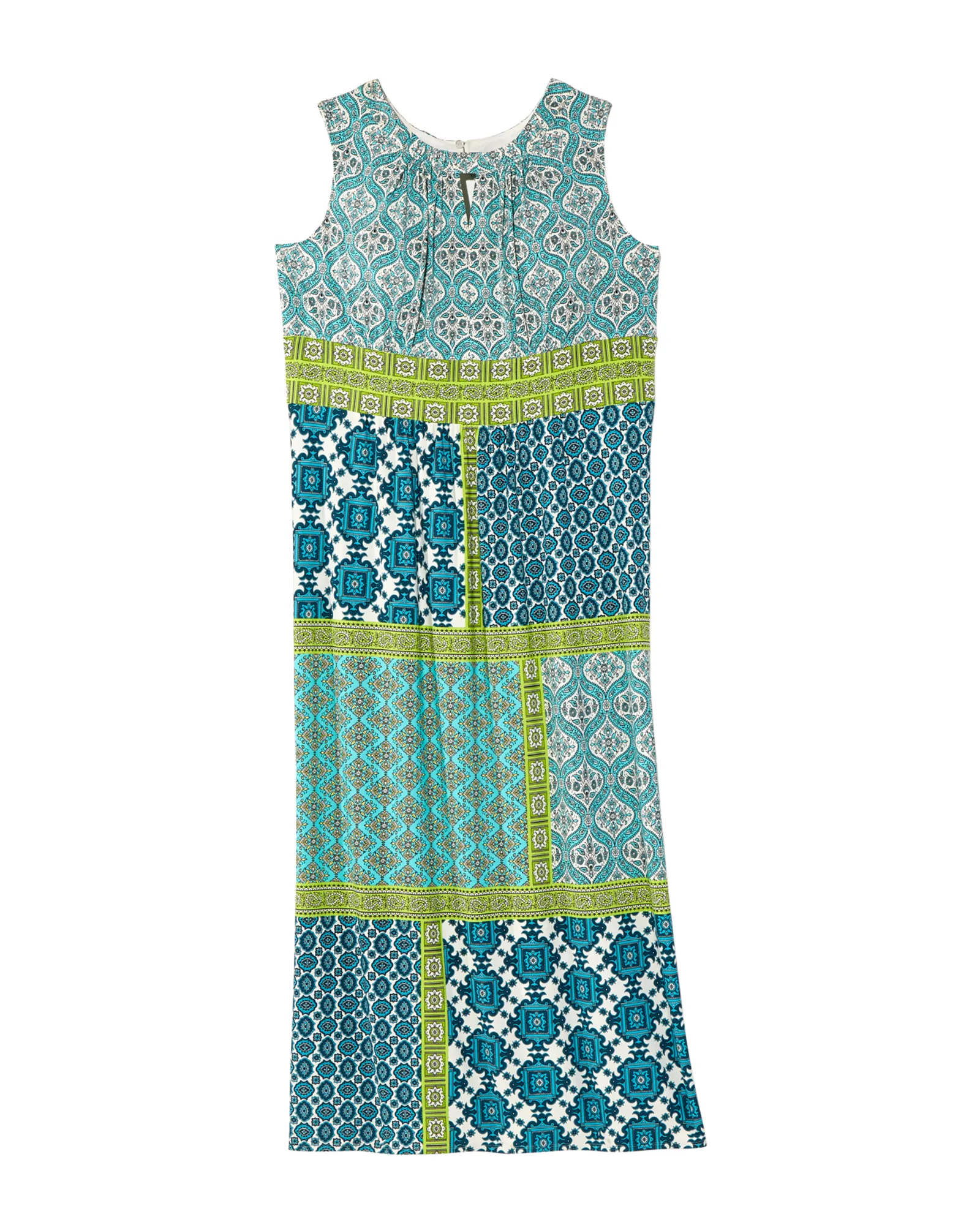 Duncan Town Maxi | Azure Blue / Kelly Green