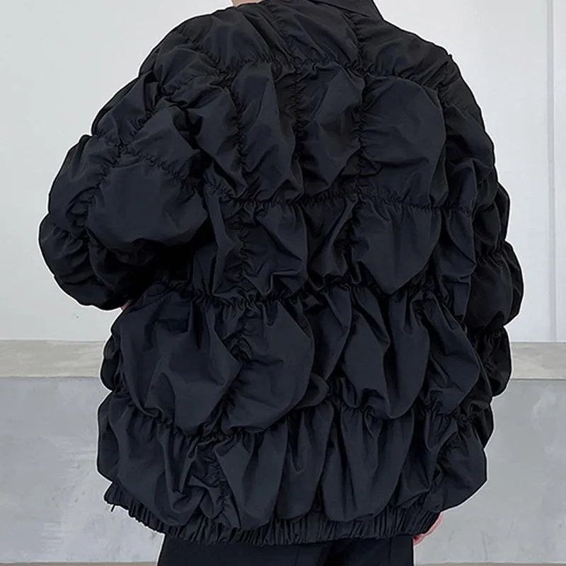 Elastic Pleated Jacket