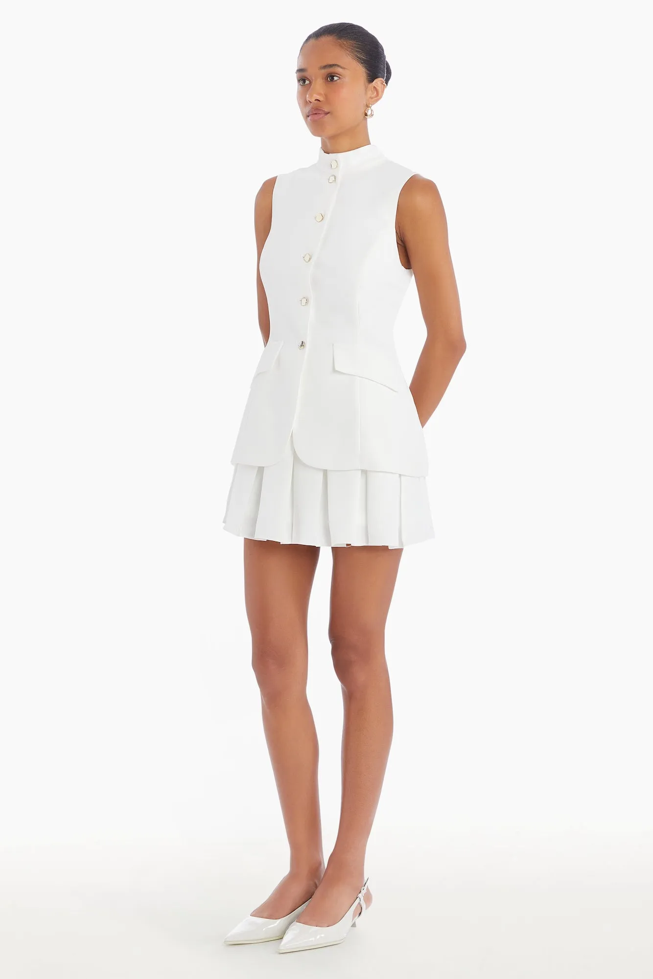 Evelyn Skort Romper