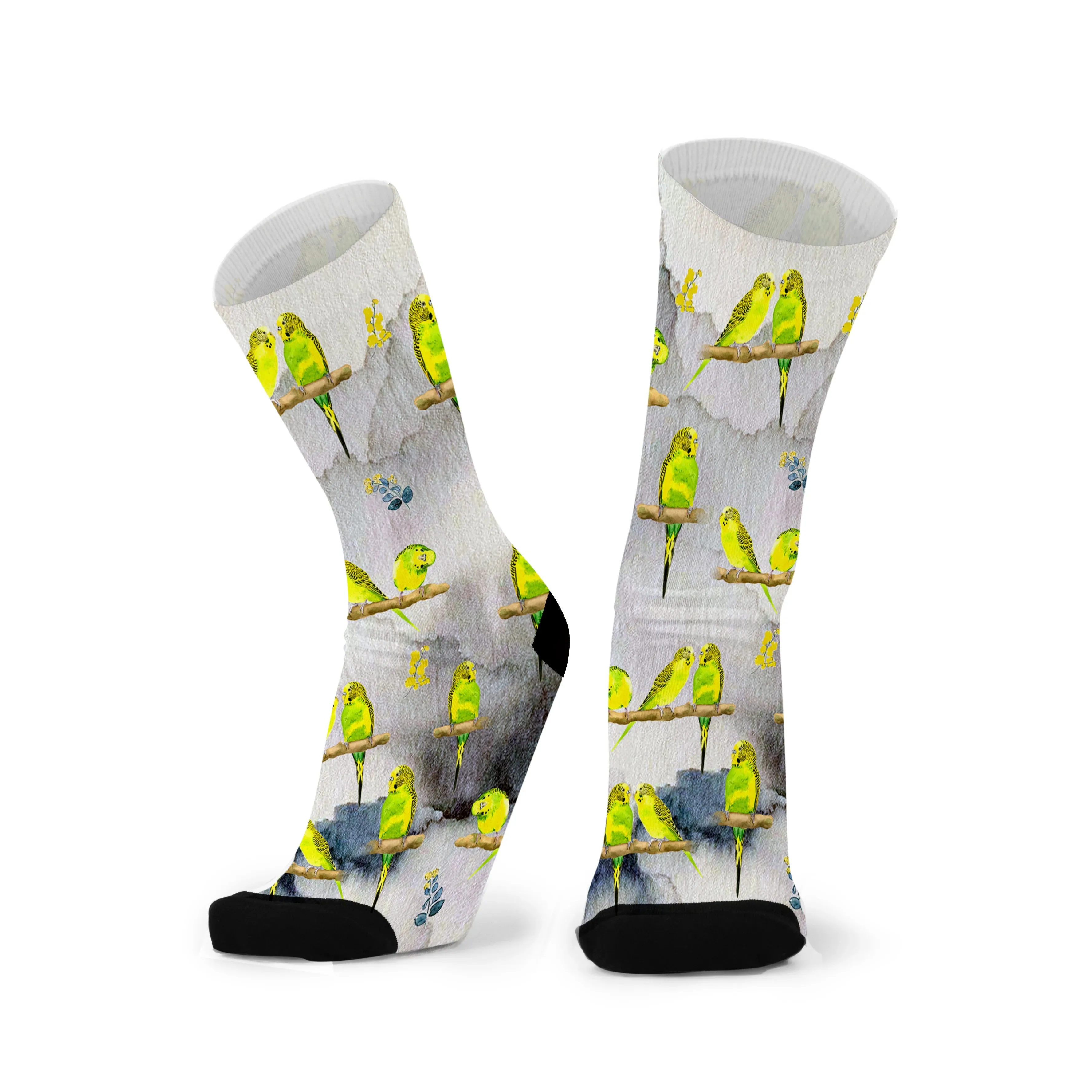 Feathers and Fleece Bamboo Crew Socks - 2Pk Gift Box