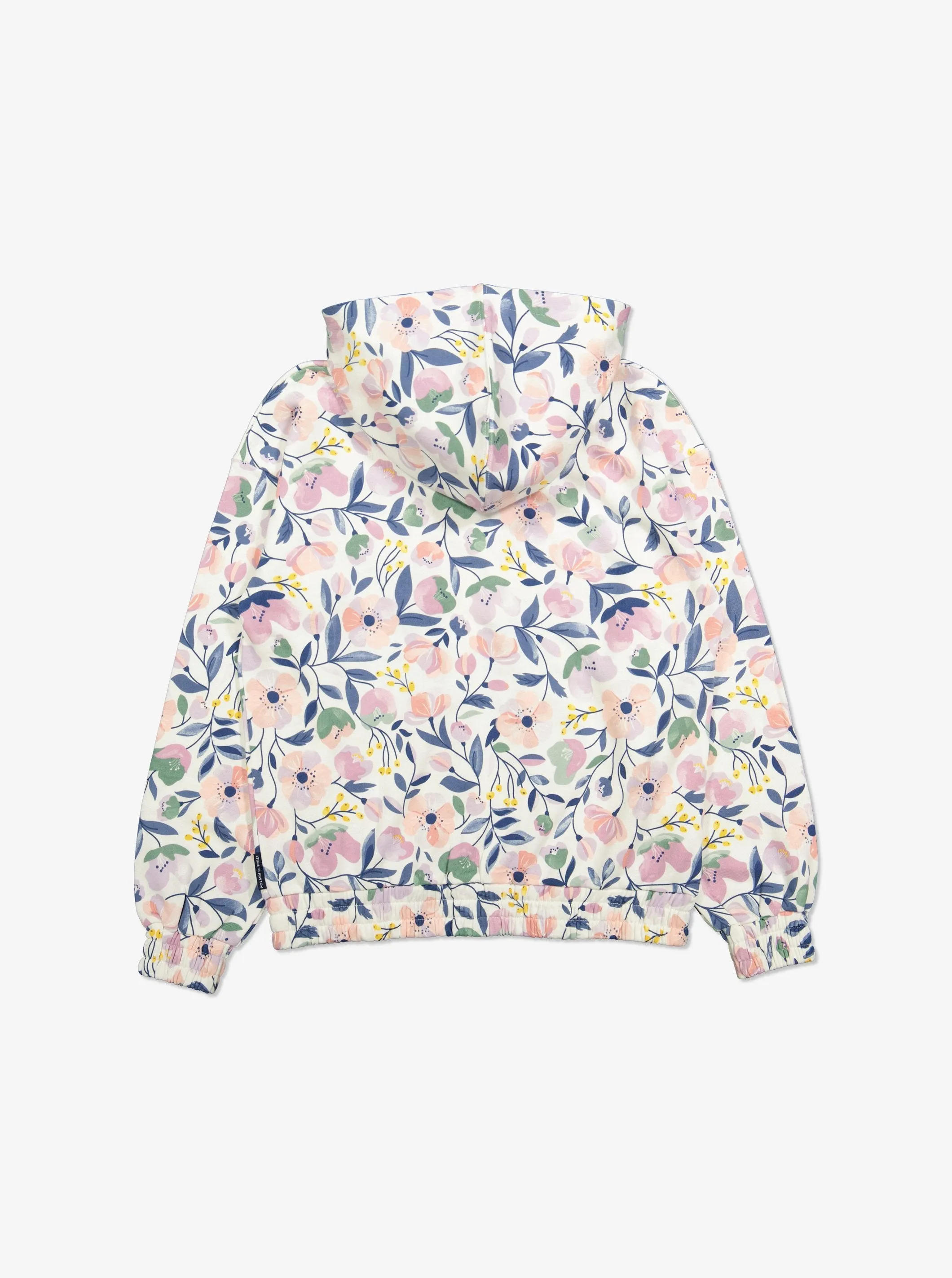 Floral Print Kids Hoodie