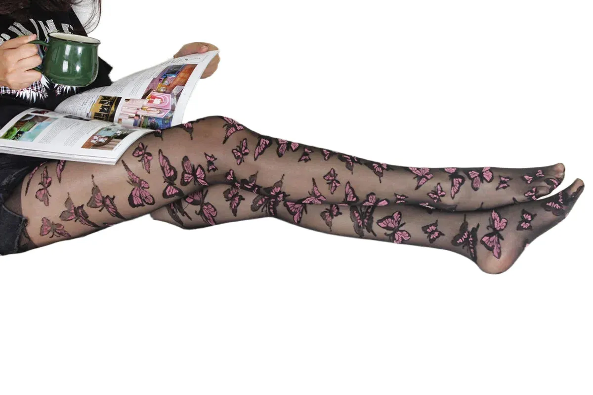 Fluttering Fairy Nylon Tights