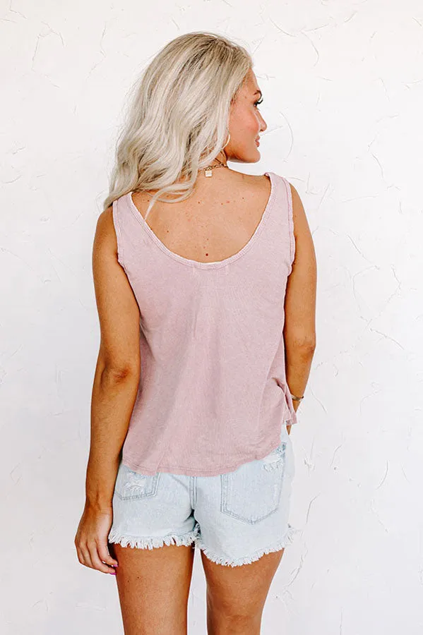 Friday Feels Tank In Blush