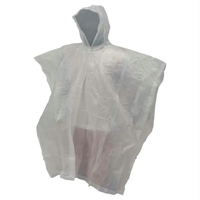 Ft Emergency Poncho White