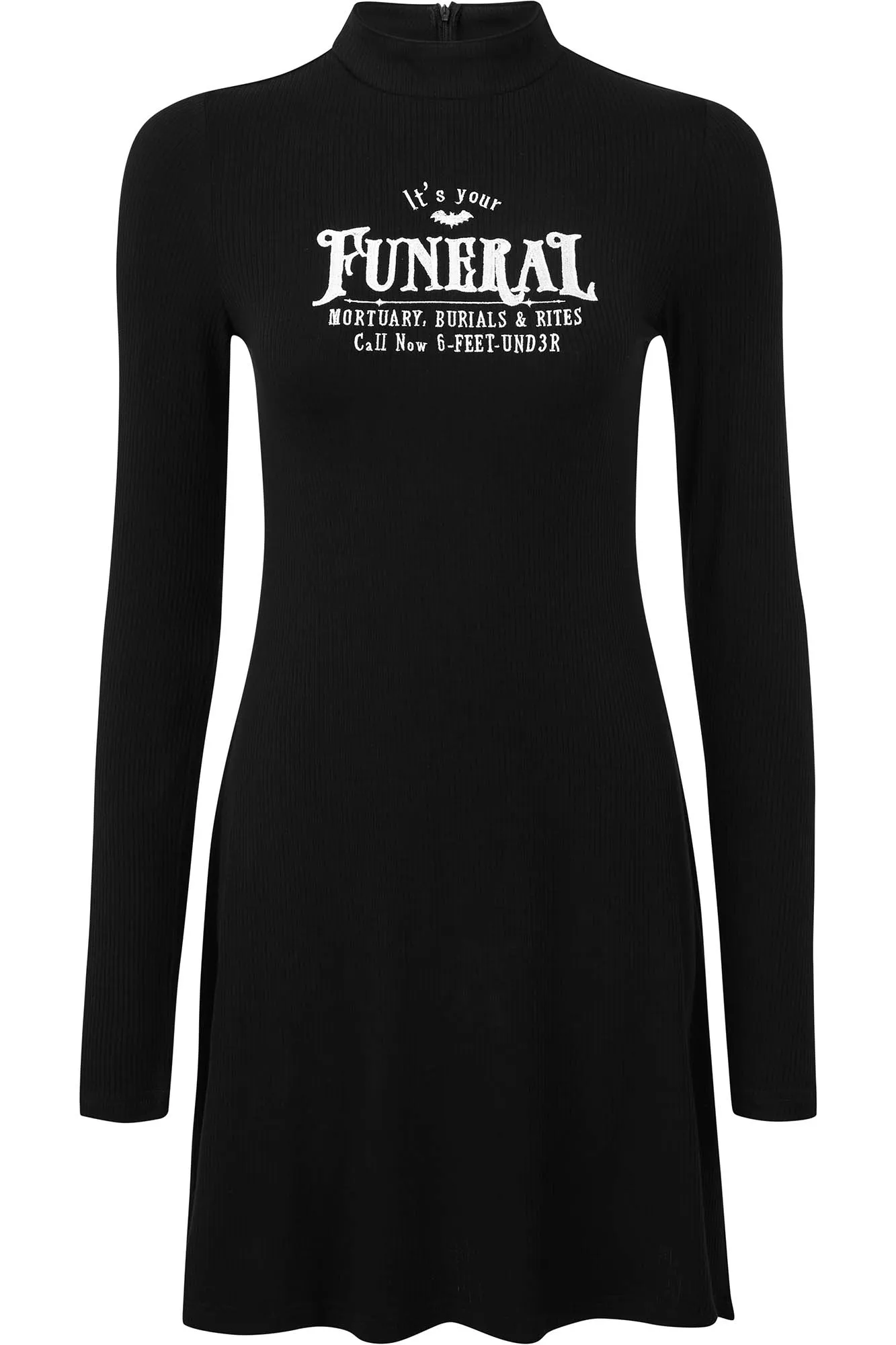 Funeral Long Sleeve Dress