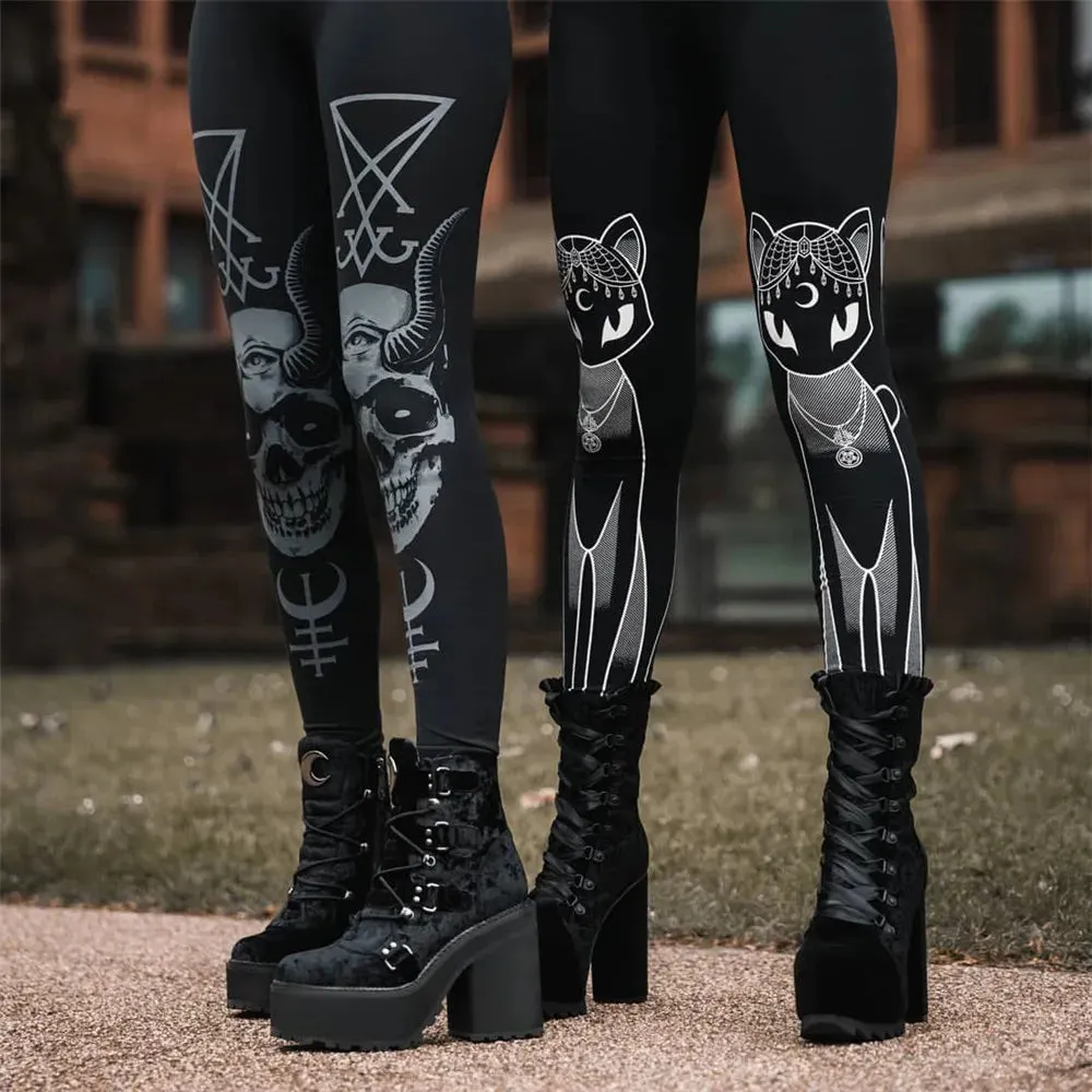 Funki Buys | Pants | Women's Dark Grunge Gothic Punk Legging