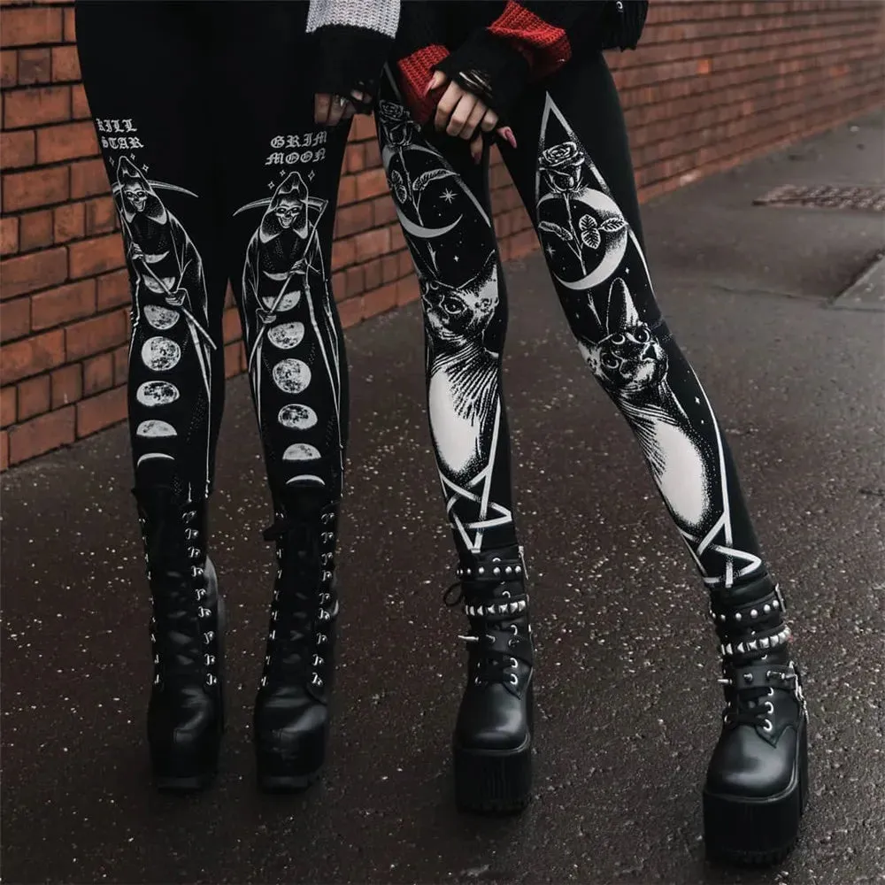 Funki Buys | Pants | Women's Dark Grunge Gothic Punk Legging