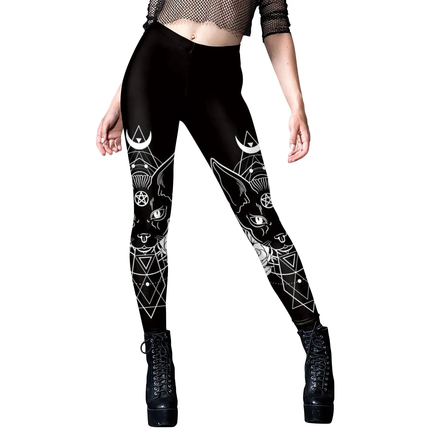 Funki Buys | Pants | Women's Dark Grunge Gothic Punk Legging