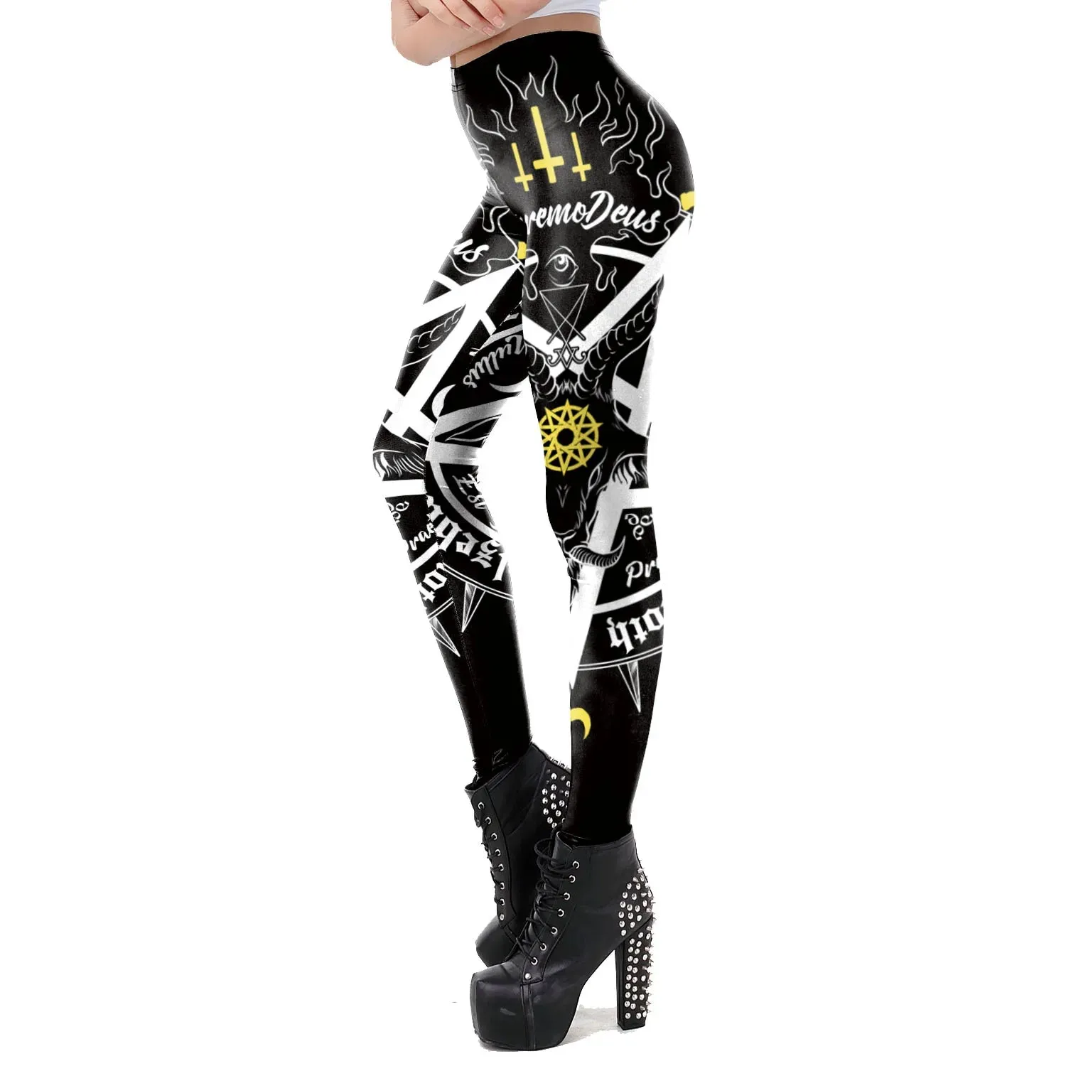 Funki Buys | Pants | Women's Dark Grunge Gothic Punk Legging