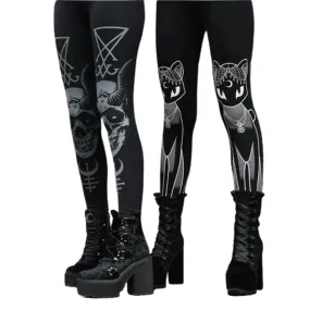 Funki Buys | Pants | Women's Dark Grunge Gothic Punk Legging