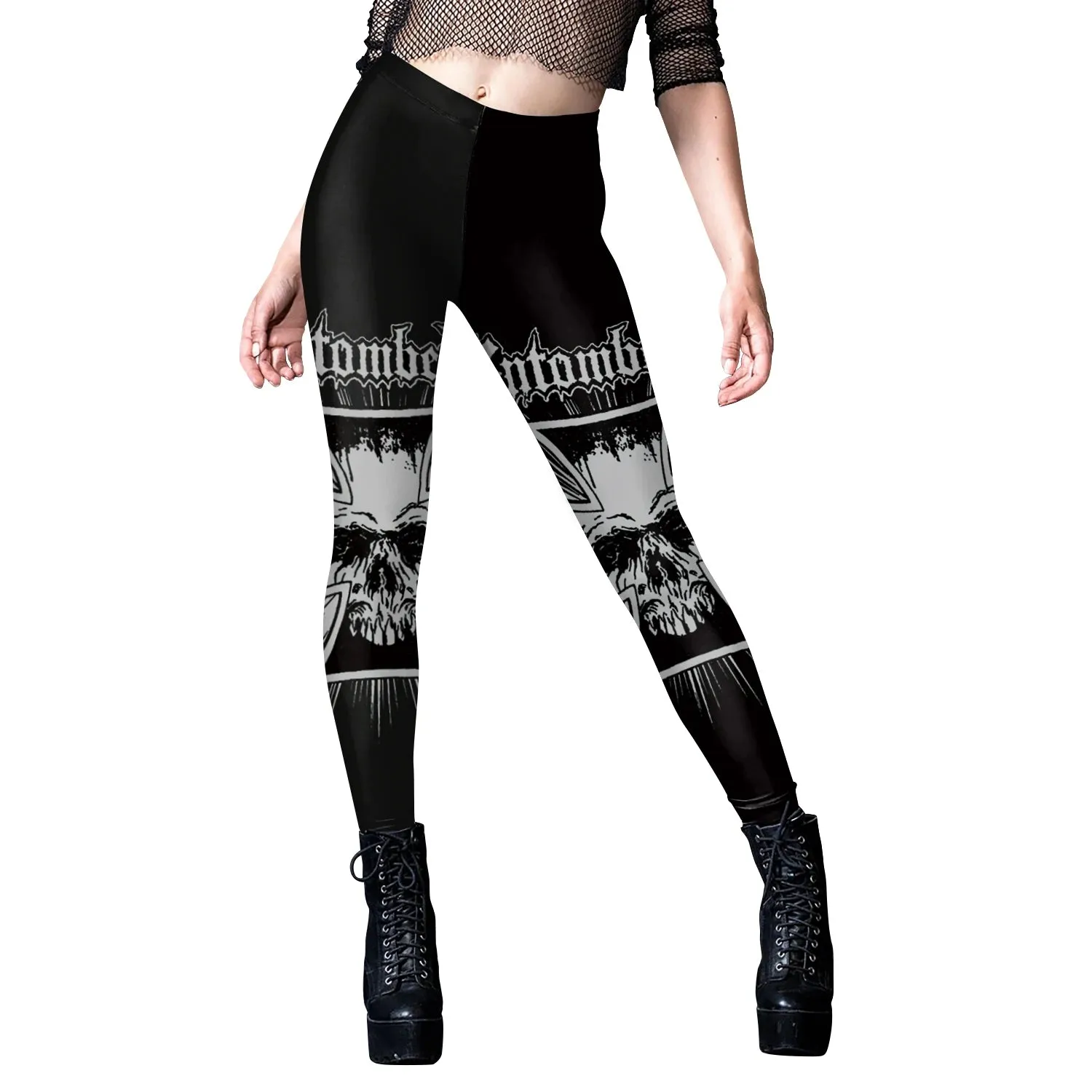 Funki Buys | Pants | Women's Dark Grunge Gothic Punk Legging