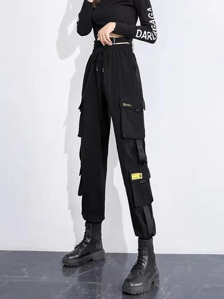 Funki Buys | Pants | Women's Retro Streetwear Cargo Pants