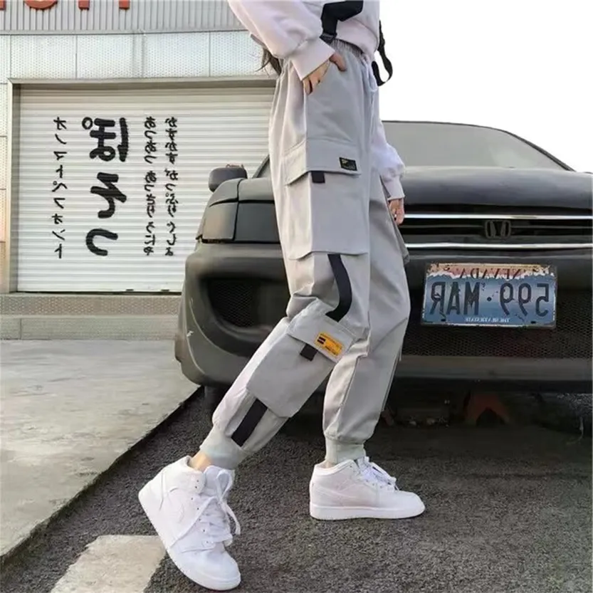 Funki Buys | Pants | Women's Retro Streetwear Cargo Pants