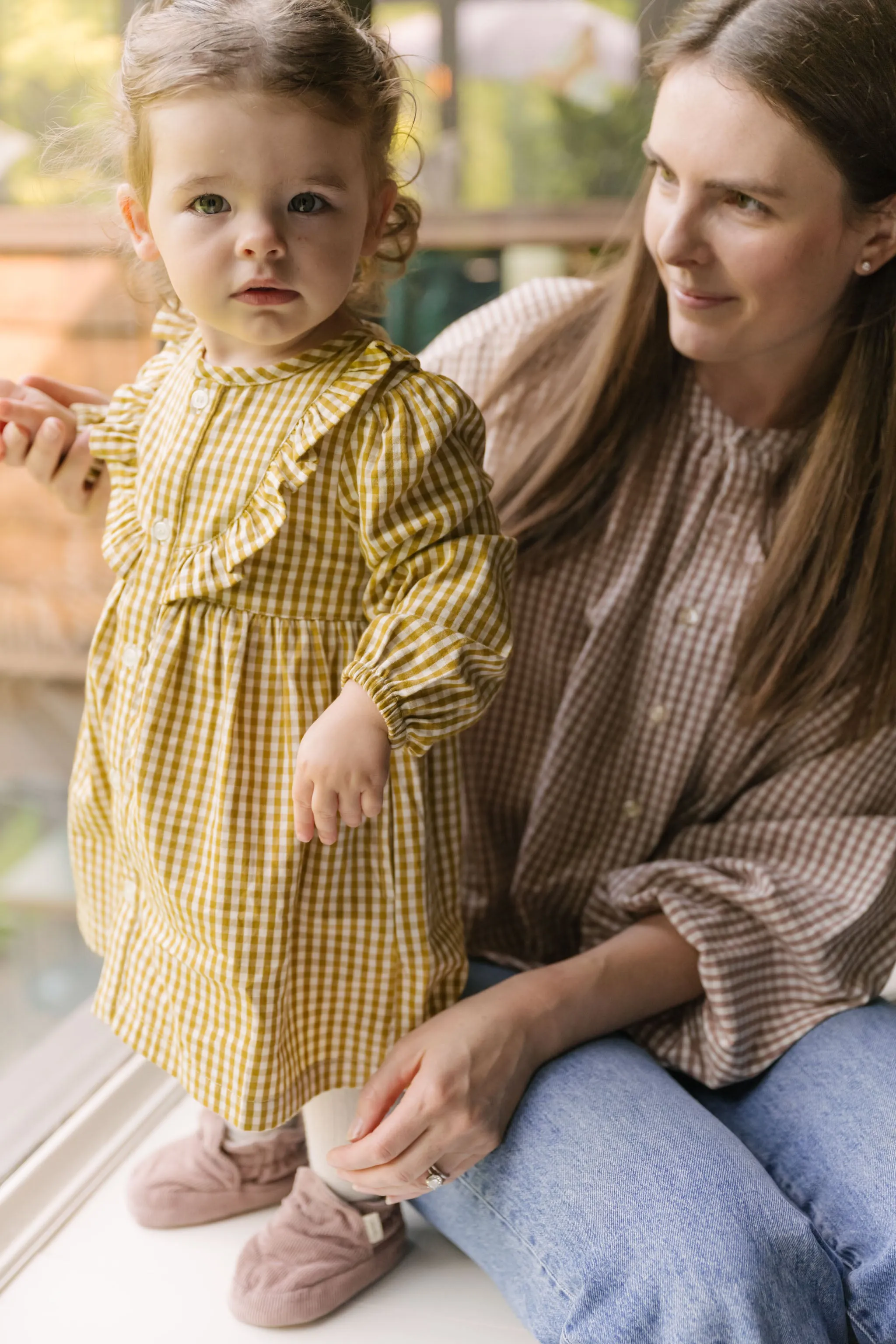 Gingham Dress