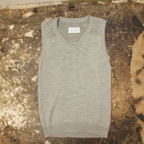 Grey V-Neck Tank Top