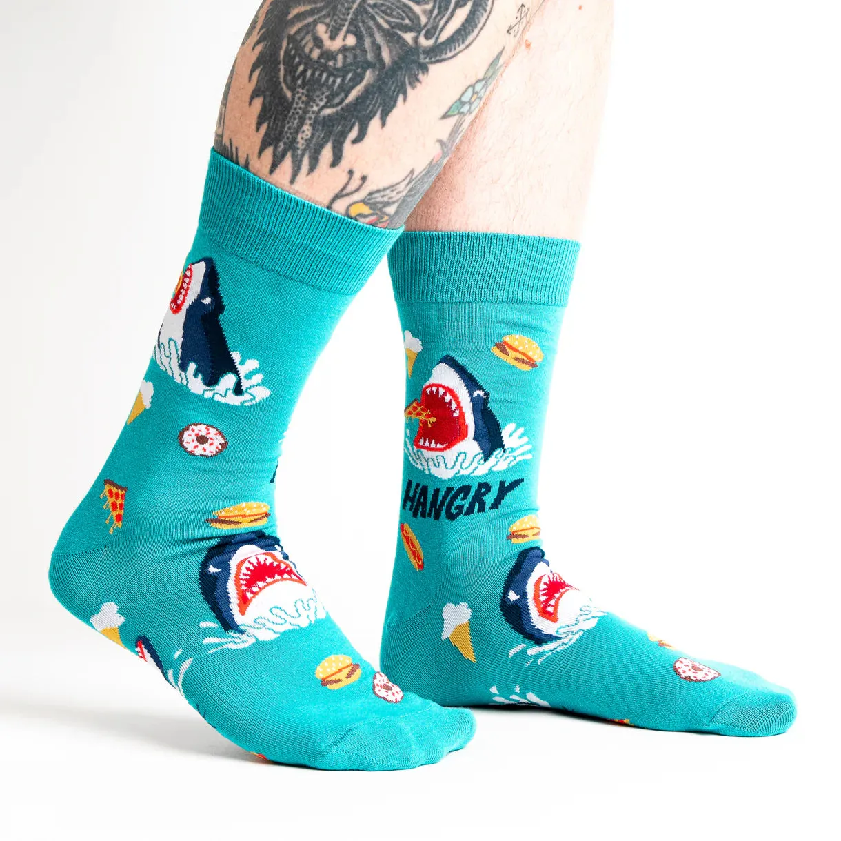 Hangry Men's Crew Socks