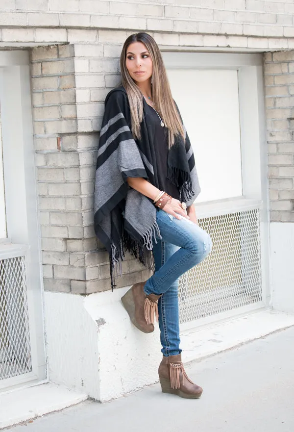 Hooded Poncho