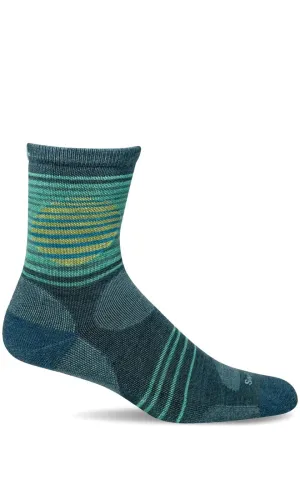 Horizon Women's Bamboo/Merino Moderate Graduated Compression Crew Socks