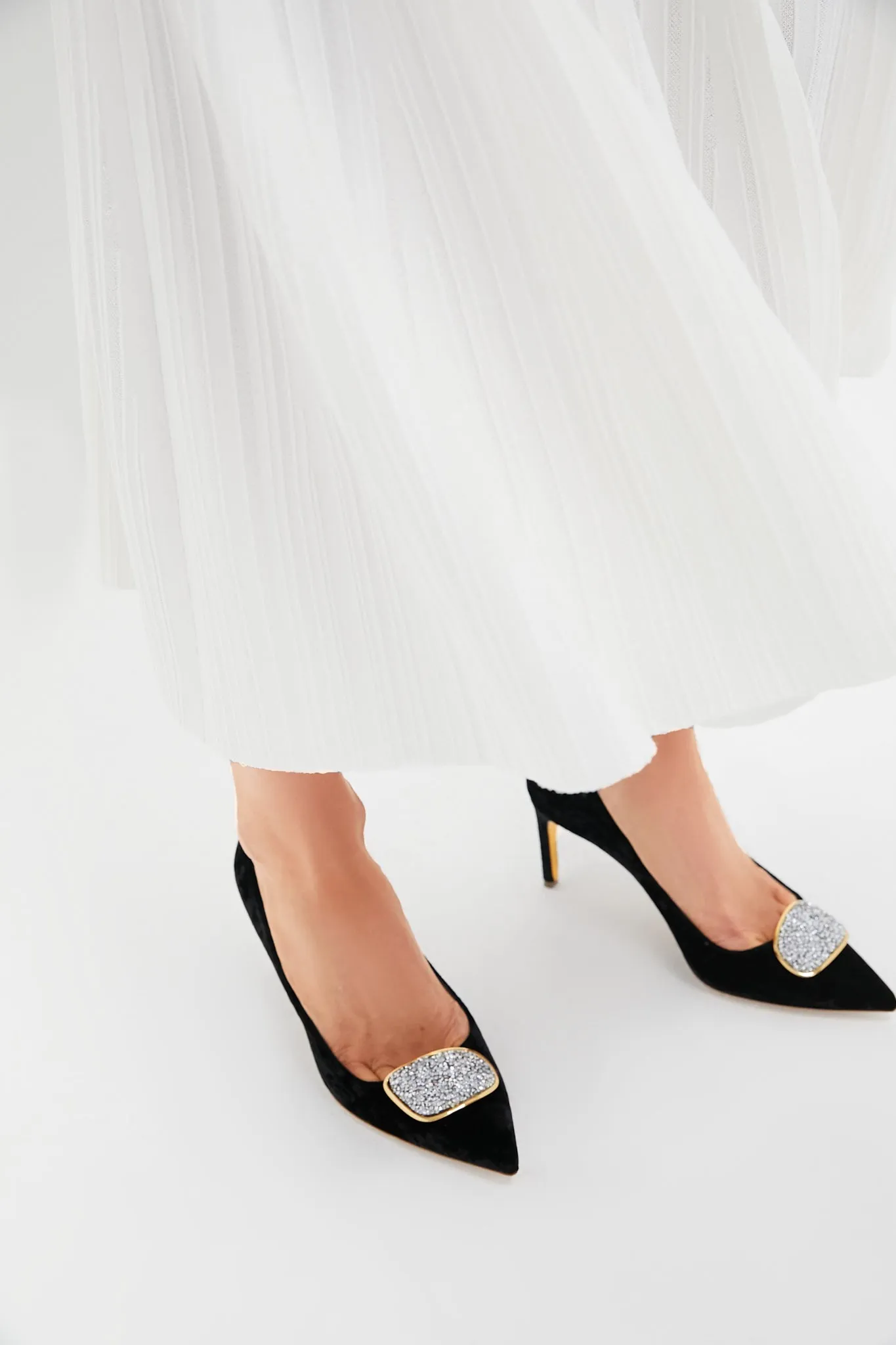 Ivory Anitha Midi Skirt