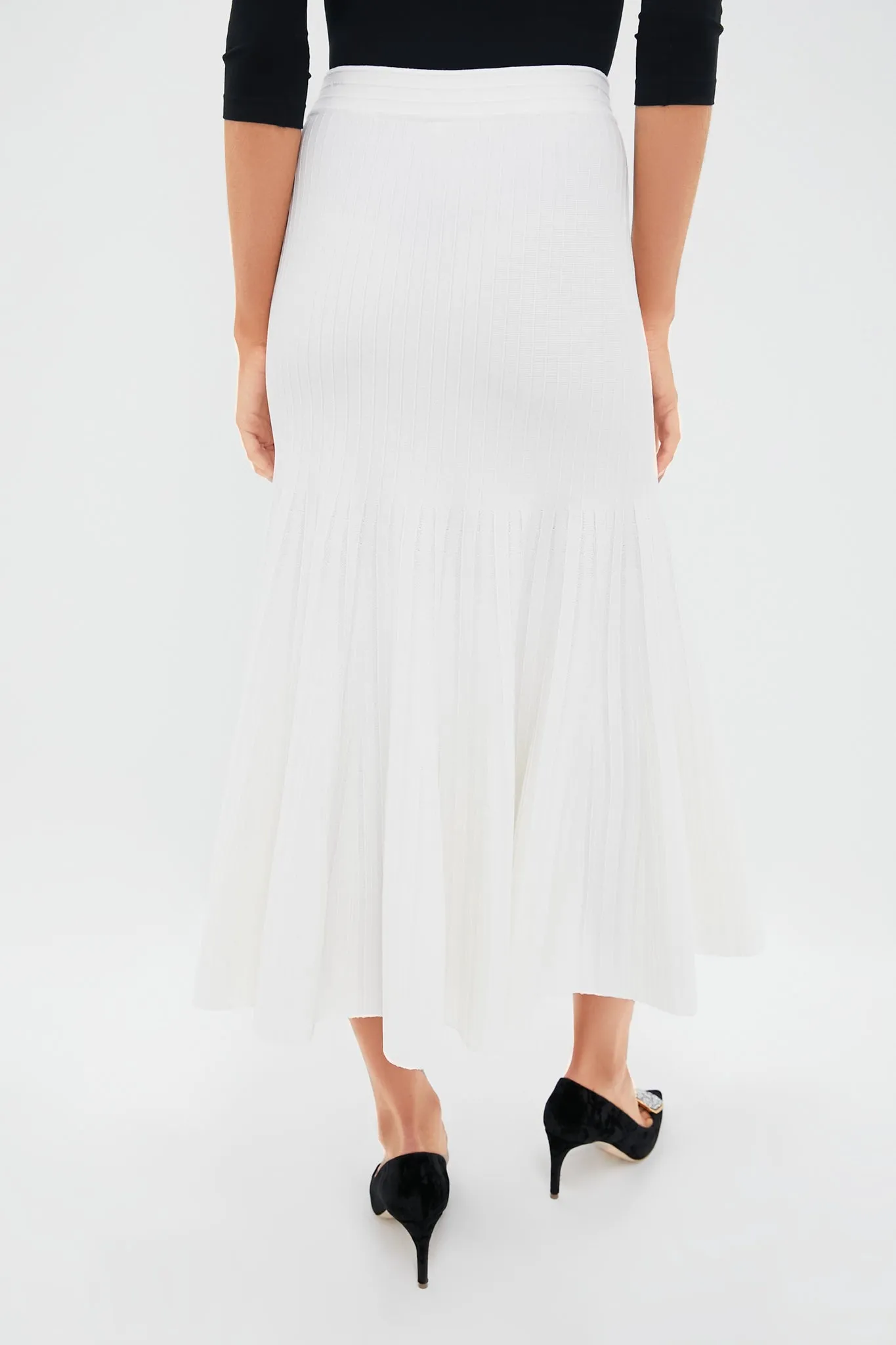 Ivory Anitha Midi Skirt